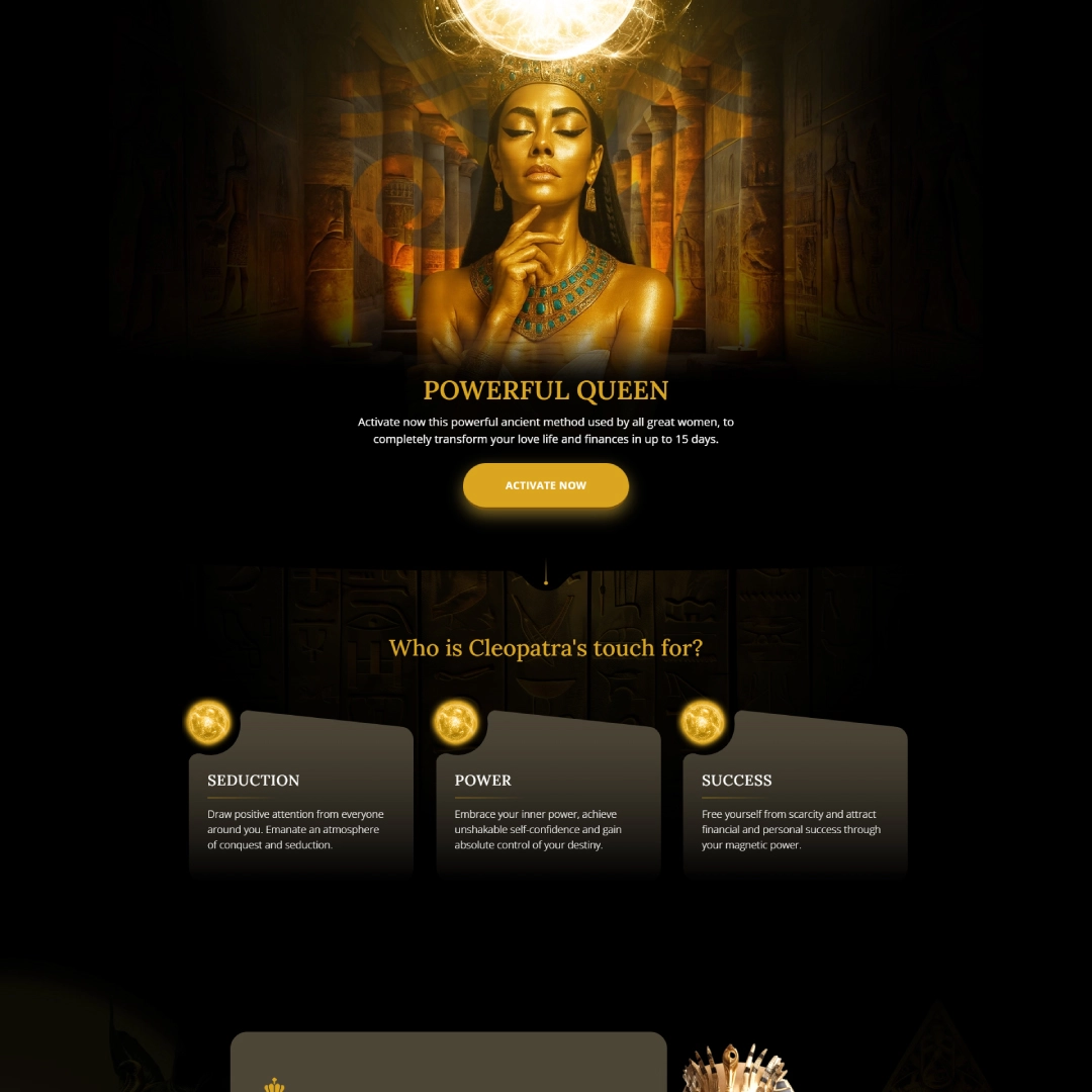 Cleopatra Touch Cover